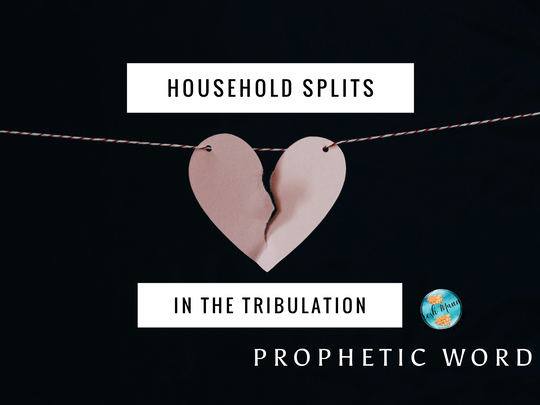 HOUSEHOLD SPLITS IN THE TRIBULATION